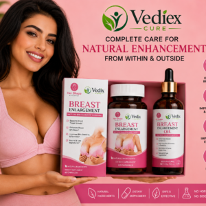 Breast enlargement “Natural Care, Enhanced Confidence – Complete Breast Wellness in One Combo Kit.”