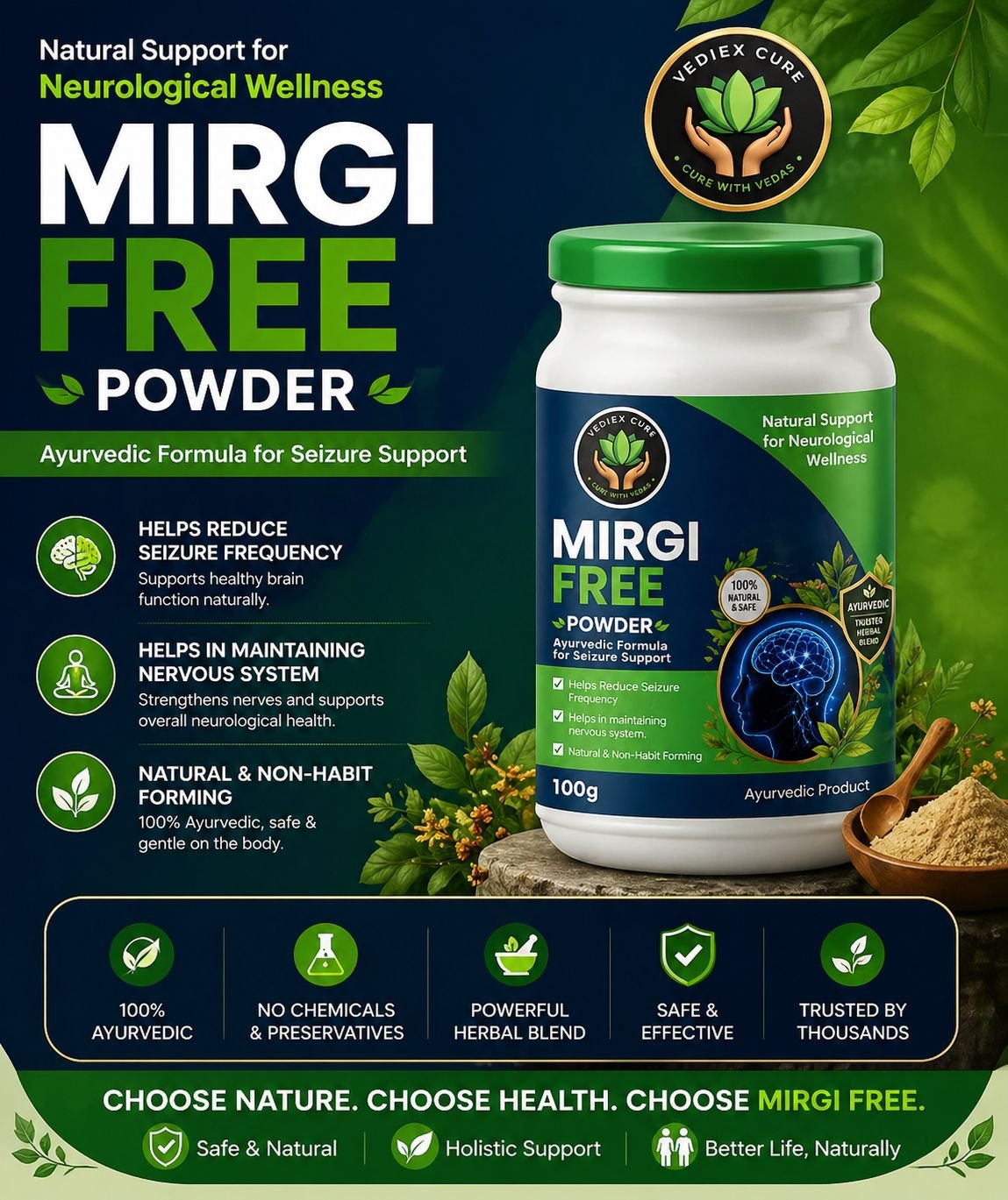 vediexcure mirgi free powder - Image 2