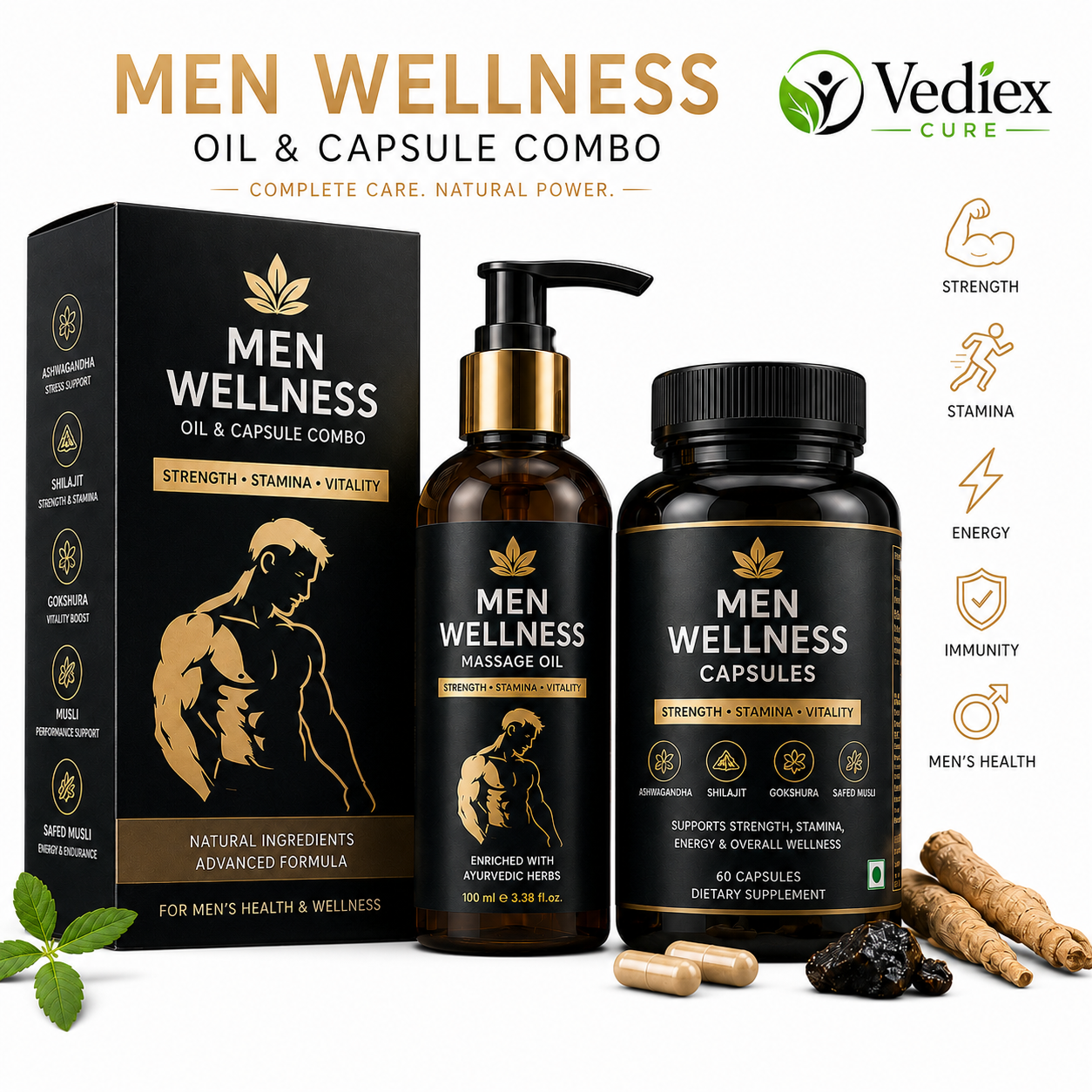 Men Wellness Combo kit